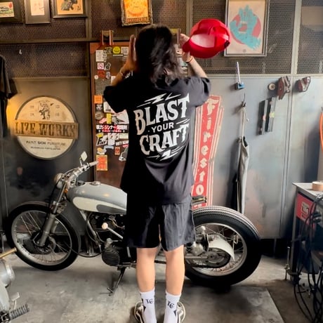 LxC B.Y.C Ｔshirt【BLACK/WHITE】