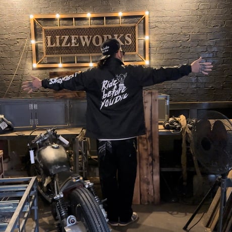 R.B.Y.D COACH JACKET 【BLACK】
