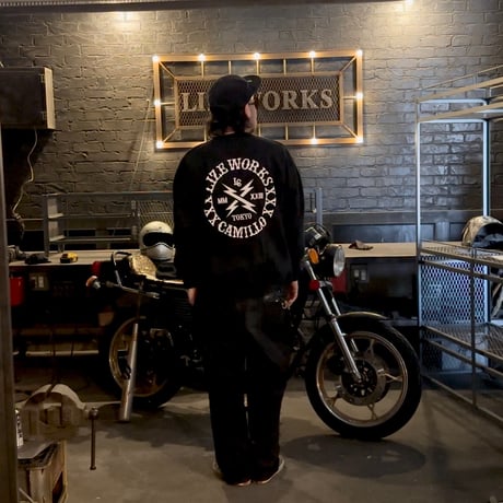 LxC CIRCLE LOGO SWEAT(BLACK)