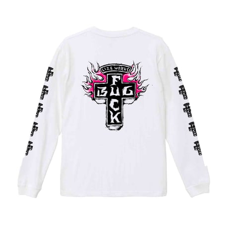 BUGFUCK LONG SLEEVE(WHITE)