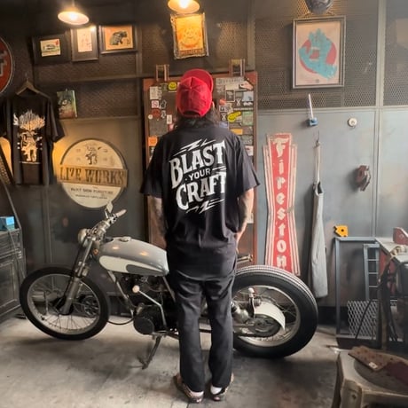 LxC B.Y.C Ｔshirt【BLACK/WHITE】