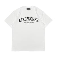 LIZEWORKS x CAMILLO collaboration Ｔshirt【WHITE】