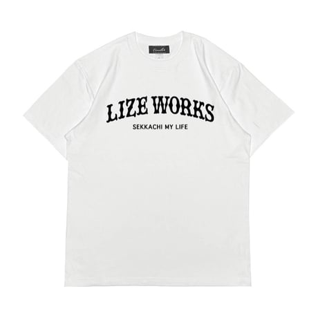 LIZEWORKS x CAMILLO collaboration Ｔshirt【WHITE】
