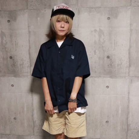 LxC SNAKE WORK SHIRT (NAVY)