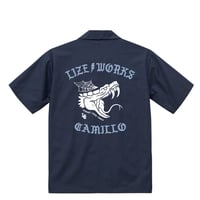 LxC SNAKE WORK SHIRT (NAVY)
