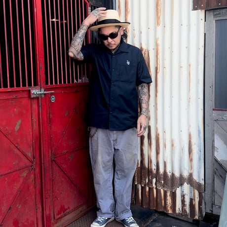 LxC SNAKE WORK SHIRT (NAVY)