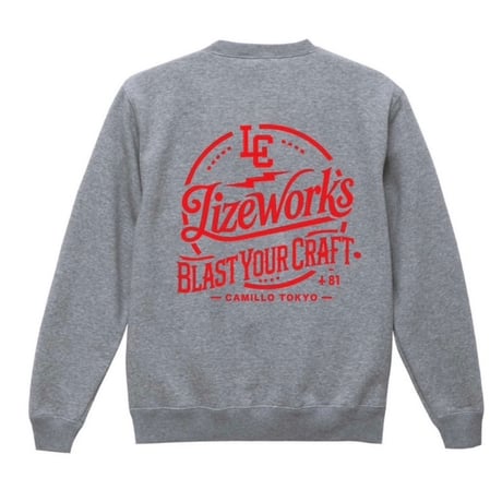LxC CREWNECK SWEAT（GRAY）