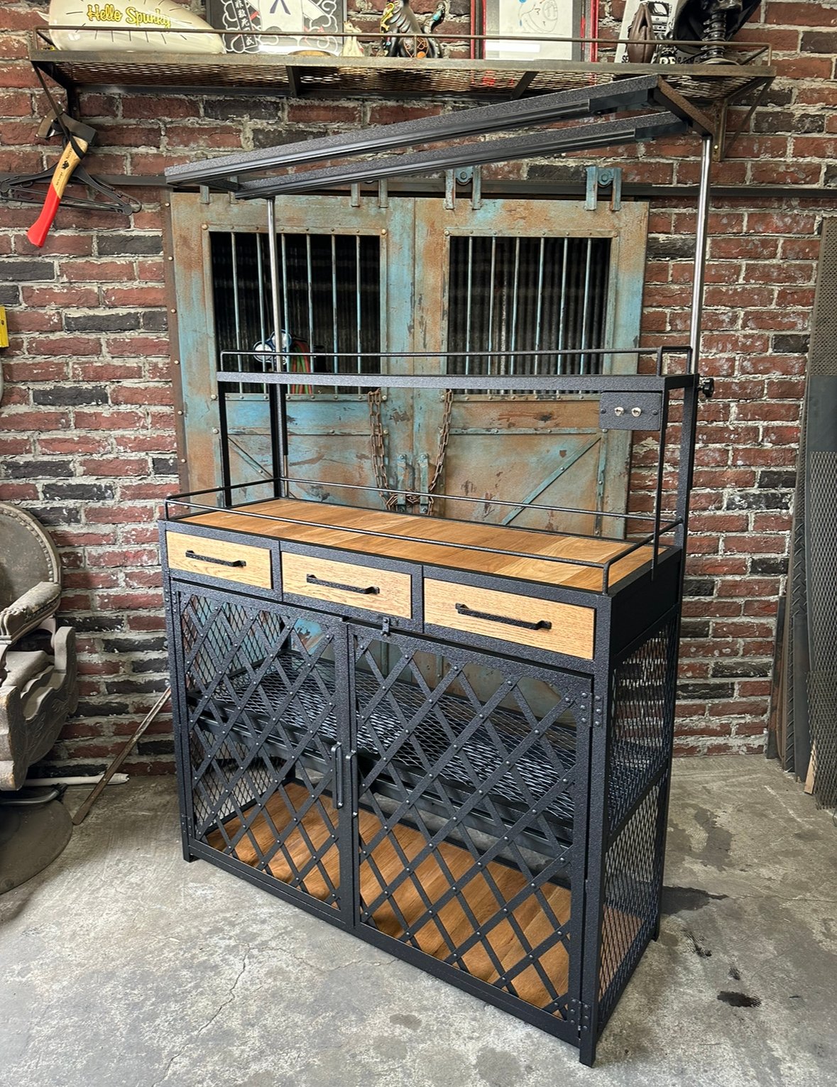 lizeworks Botanaiz Shelf 植物棚 Botanaiz Shelf 植物棚【G】 W1200mm OAKWOOD | LIZEWOR