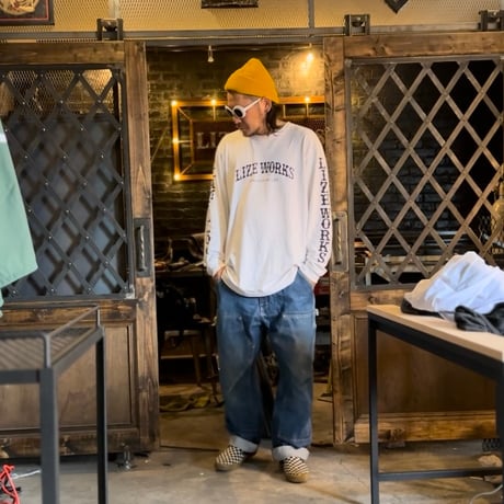 LxC LONG SLEEVE【WHITE】