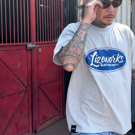 T-shirt B.Y.C (GRAY/BLUE)