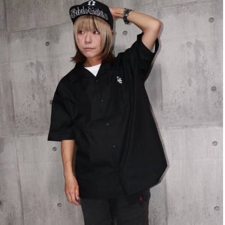 LxC SNAKE WORK SHIRT (BLACK)
