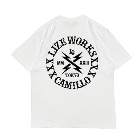 LIZEWORKS x CAMILLO collaboration Ｔshirt【WHITE】