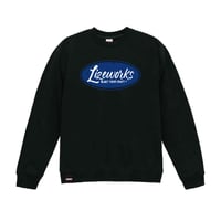 B.Y.C CREWNECK SWEAT(BLACK/BLUE)