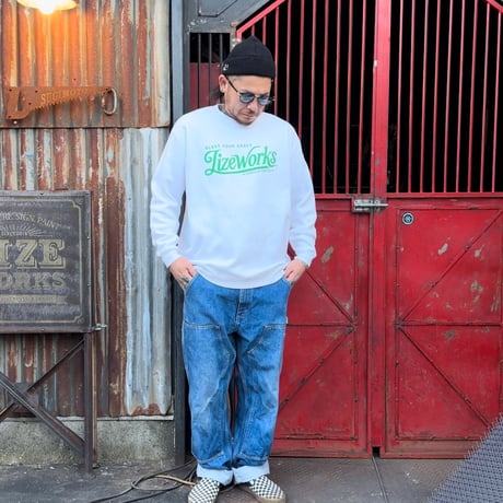LxC CREWNECK SWEAT（WHITE）