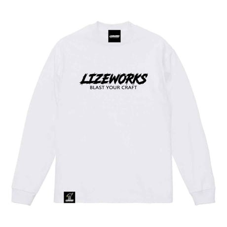 LIZEWORKS R.B.Y.D LONG SLEEVE (white）