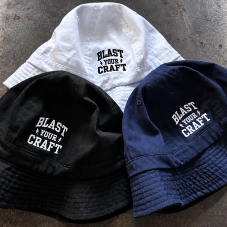 B.Y.C BUCKET HAT(WHITE)