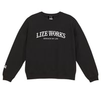 LxC CIRCLE LOGO SWEAT(BLACK)