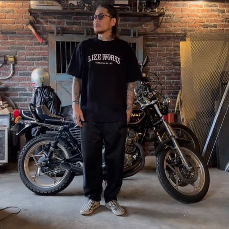 LIZEWORKS x CAMILLO collaboration Ｔshirt【BLACK】