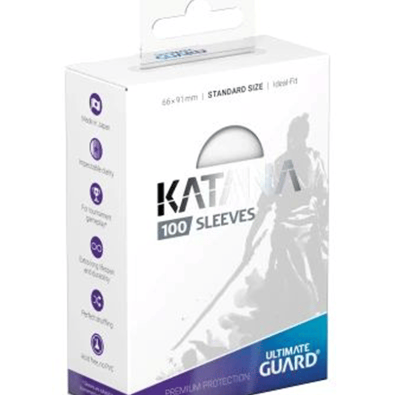 Ultimate Guard KATANA スリーブ スタンダード　10個セット Ultimate Guard KATANAスリーブ スタンダードサイズ 透明 | SENBI