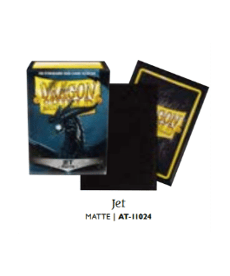 ドラゴンシールド AT-11024 マット スタンダードサイズ ジェット (100