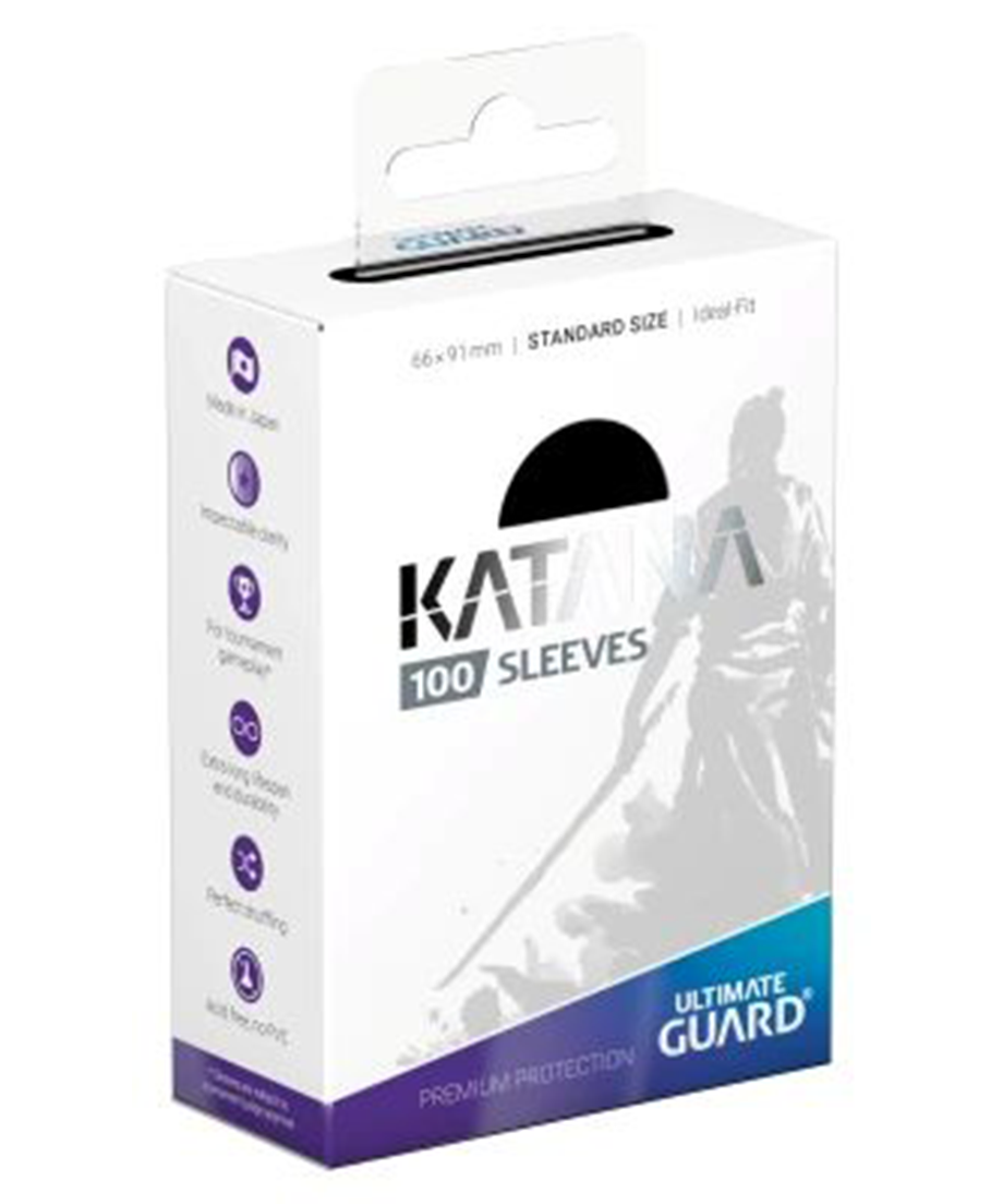 Ultimate Guard KATANAスリーブ スタンダードサイズ ブラック | SENB