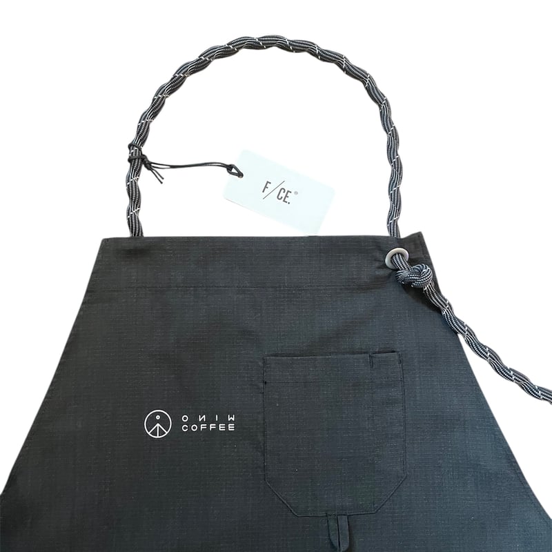 SHAREEF OVER APRON シャリーフ　ブラック　オーバー　エプロン SHAREEF OVER APRON シャリーフ ブラック オーバー エプロン