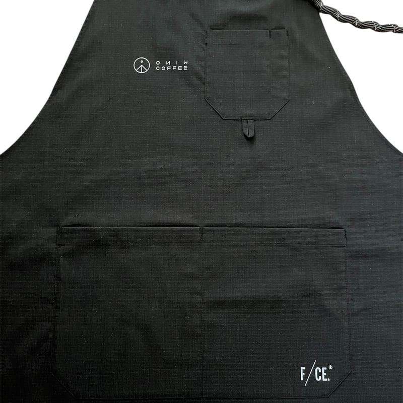 SHAREEF OVER APRON シャリーフ　ブラック　オーバー　エプロン SHAREEF OVER APRON シャリーフ ブラック オーバー エプロン