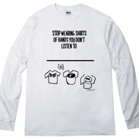 ロヂウラレコーズロングスリーブTシャツ