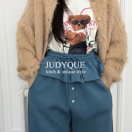 JUDYQUE frill sweat