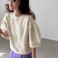 volume sleeve tops