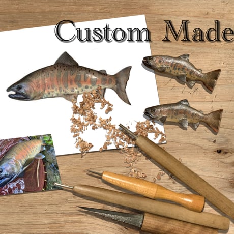 FISH CARVING(フィッシュカービング)シリーズ2冊セット フィッシュ カービング製作キット - メルカリ