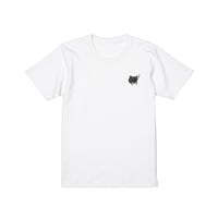 Smoking猫 刺繍TEE - WT