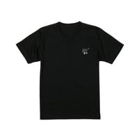 Smoking猫 刺繍TEE - BK