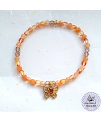 【Fire Horse Butterfly bracelet】丙午蝶のゴムブレスレット