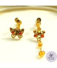 磐巌の蝶の意志のイヤリング(ピアス)【Na Rock Petra Butterfly Will earrings】