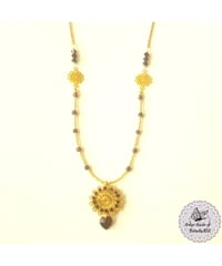 【Dear January Garnet necklace】親愛なる薔薇柘榴石の意志ネックレス