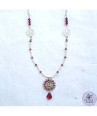 【Dear July Ruby necklace】親愛なる紅玉の意志ネックレス