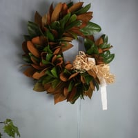 マグノリアの彩り　【ドライフラワーwreath】
