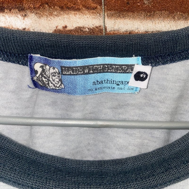 A・BATHING APE】90s初期 アベイシングエイプ ジェネラルタグ A・BATHING APE】90s初期 アベイシングエイプ ジェネラルタグ