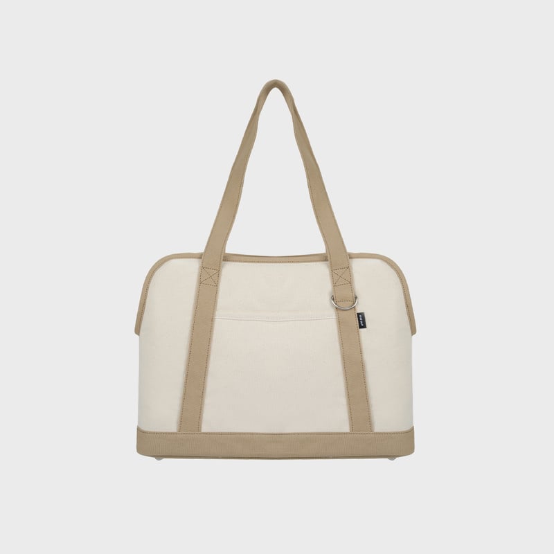 CANVAS CARRY BAG【 BEIGE 】 | mon