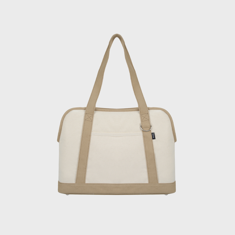 CANVAS CARRY BAG【 BEIGE 】 | mon