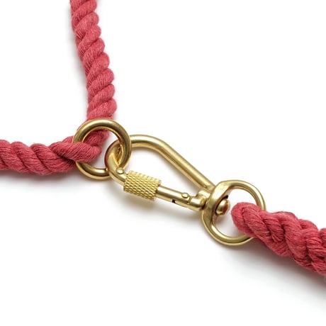 UP-CYCLED ROPE LEASH, ADJUSTABLE【 GREY 】