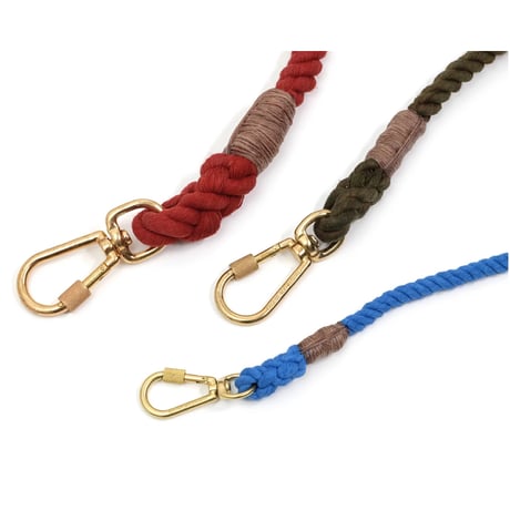 UP-CYCLED ROPE LEASH, ADJUSTABLE【 GREY 】
