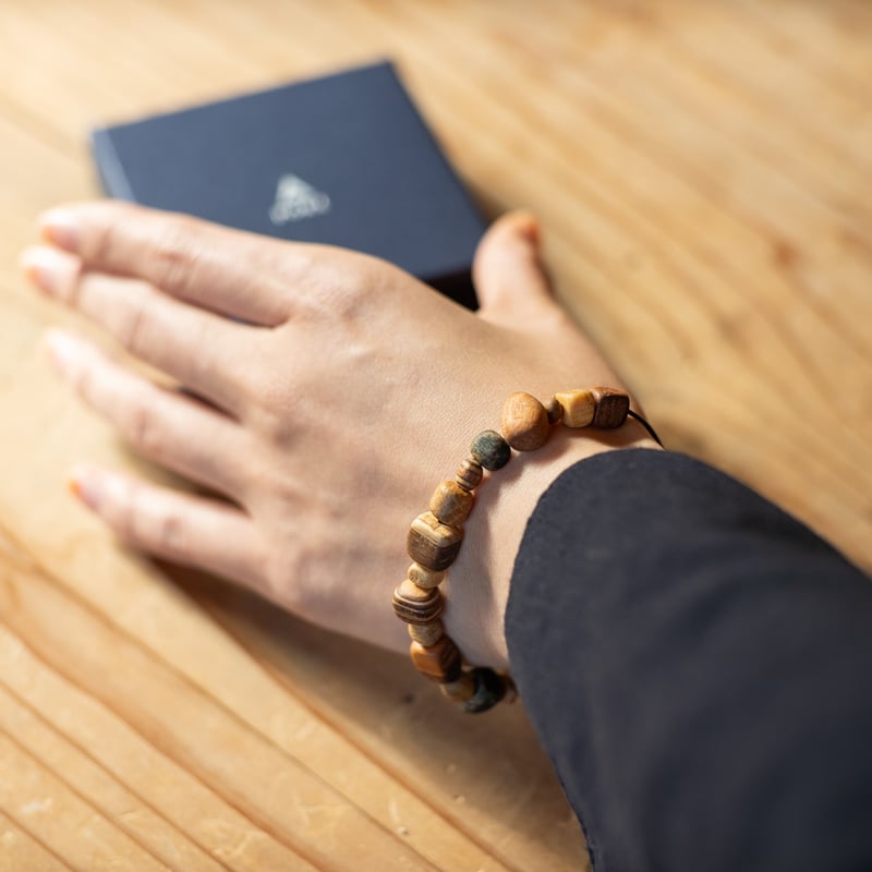 ウッドビーズブレスレット | POKE STORE