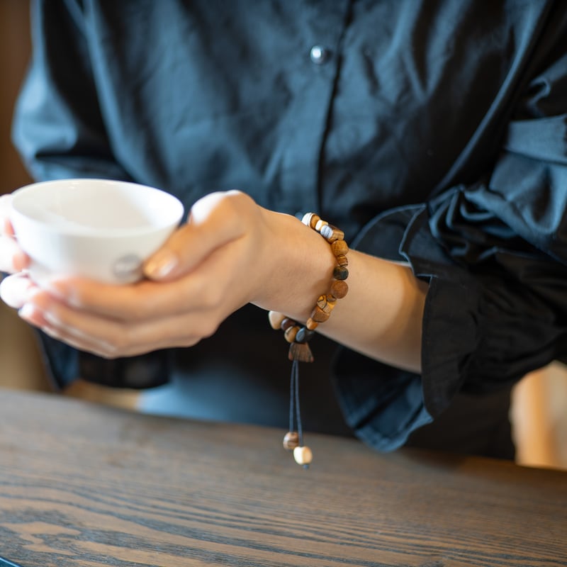 ウッドビーズブレスレット | POKE STORE