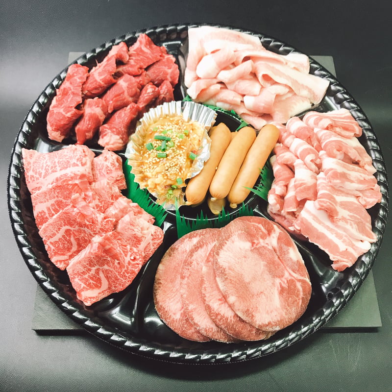 届く！焼肉セットMサイズ 約1.5㎏（4～5人前） | 【山形牛・米沢牛