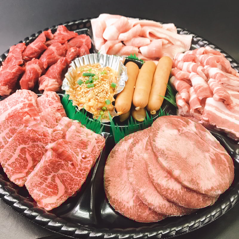 韓国焼肉セット 届く！焼肉セットMサイズ 約1.5㎏（4～5人前） | 【山形牛・米沢