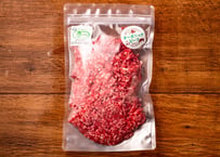 【野の花 オフィス】釧路生まれ、釧路育ちのオーガニックビーフ 挽肉 200g