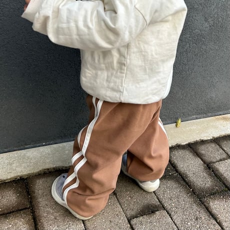 【即納】W line pants