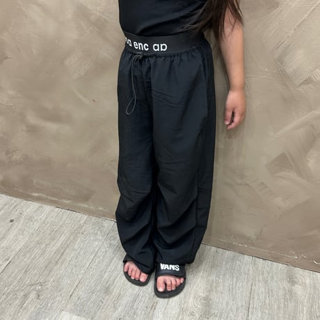 sporty black pants